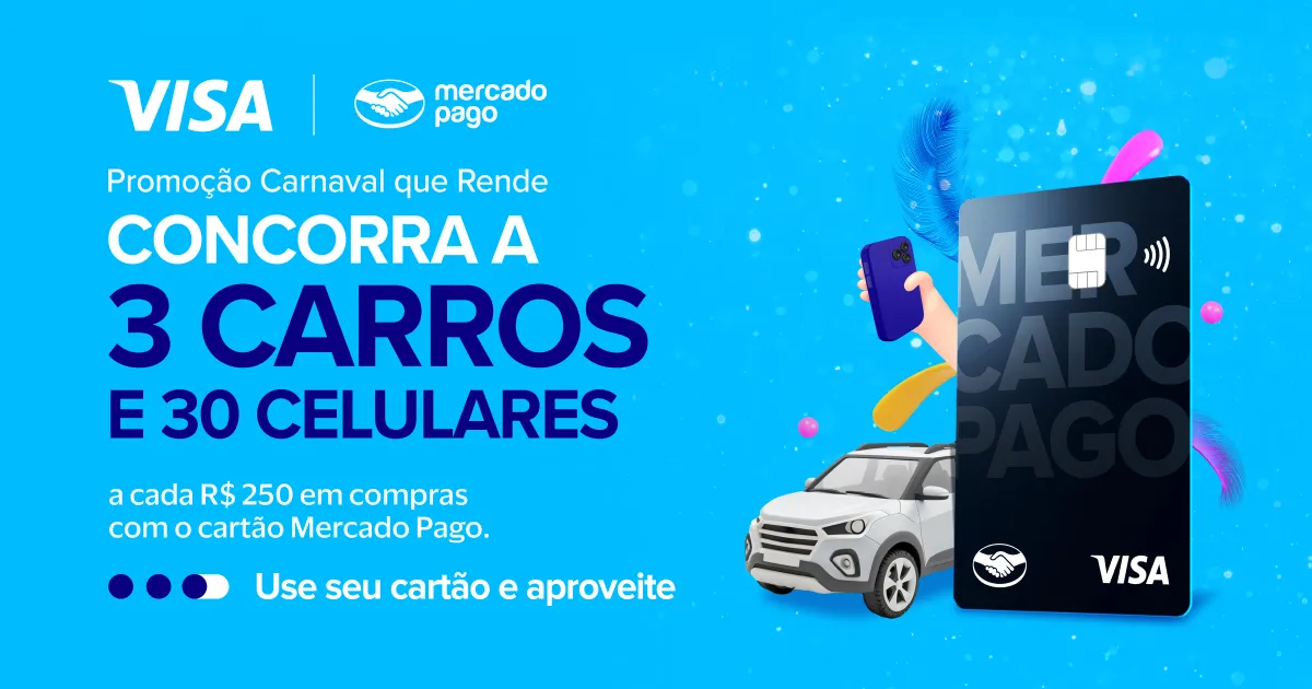 (Carto Mp) Carnaval Que Rende Mercado Pago Visa